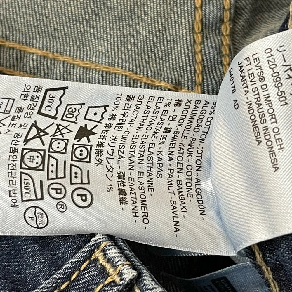 LEVI'S Mid‎ Rise Skinny Jeans - Picture 3 of 5